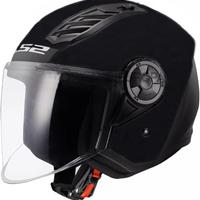 Casco L2 AIRFLOW II nero lucido XL