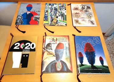 Set di 6 calendari storici Arma dei Carabinieri
