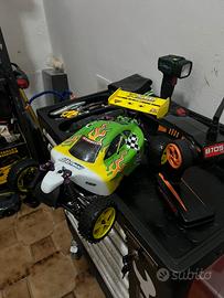 Auto rc a scoppio Buggy 1/10 himoto