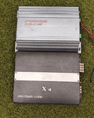 Amplificatore audio Power Logic 150w+ TP x4
