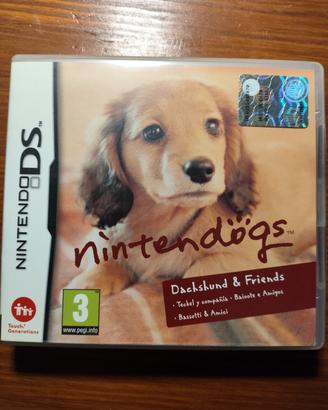 Gioco Nintendo Ds nintendogs bassotti e amici