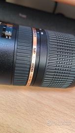 Tamron SP 70-300 f4-5.6 attacco Nikon 