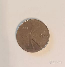 4 Monete 50 Lire Anni 1973-1978