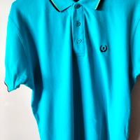 polo per uomo / ragazzo colore turchese 