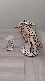 Balestra in legno fatto a mano