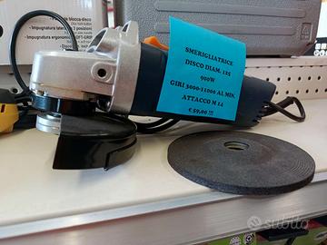 SMERIGLIATRICE 900 W DISCO 125