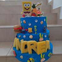 Torta SpongeBob + telo 