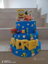 Torta SpongeBob + telo 