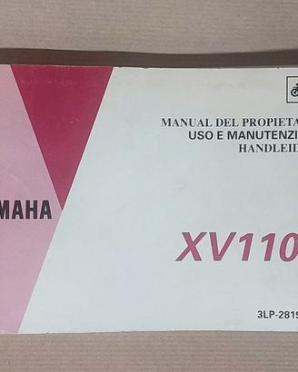 Manuale uso e manutenzione Yamaha XV 1100 (1991)