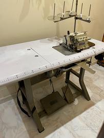Macchina da Cucire Industriale taglia e cuci