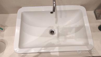 Lavabo semi incasso flaminia collezione Nile.