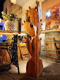 lampada legno dulivo