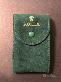 Rolex Astuccio Pochette Porta Orologio In Velluto