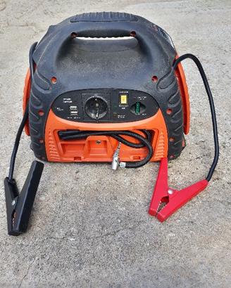 Booster multifunzione cavetti batteria e altro