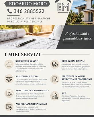 Geometra per edilizia residenziale