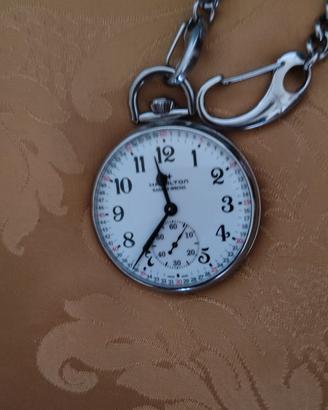 Orologio da tasca Hamilton rail road 