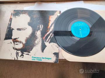 LP FRANCESCO DE GREGORI VIVA L'ITALIA VINILE