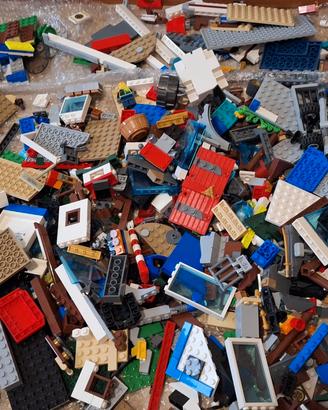 lotto lego 4kg circa Mix ninjago e city 