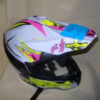 Casco cross nuovo moto scooter quad