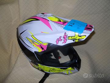 Casco cross nuovo moto scooter quad