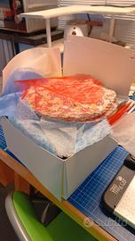 Lotto di tulle vari tondo o quadrati