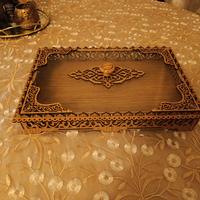 vassoio decorativo in legno 