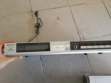 sintonizzatore vintage sony