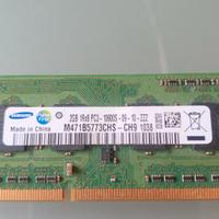 ram sodim samsung 2gb pc3