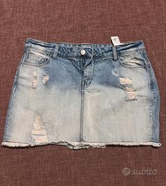 Minigonna di jeans