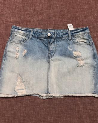 Minigonna di jeans