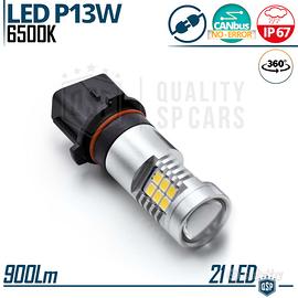 Lampadina LED P13W - PSX26W Canbus con Lente 360°