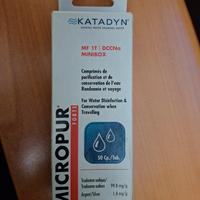 Pastiglie purifica acqua