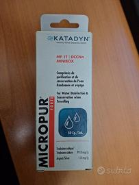 Pastiglie purifica acqua