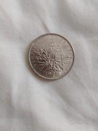 5 franchi francesi 1971