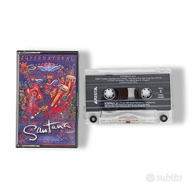 Musicassetta Vintage Santana "Supernatural" 1999 –
