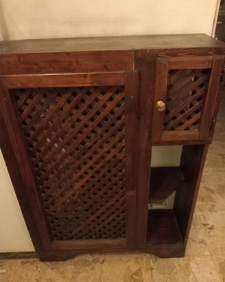 Copri termosifone  in legno