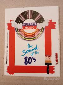 Adesivo vintage Muratti music il monello