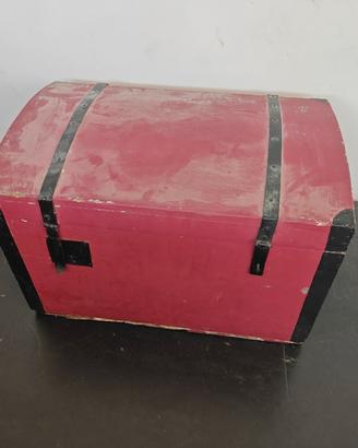 Baule di legno anni 50