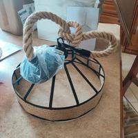 Lampadario stile industriale