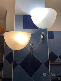 applique corner in vetro di Murano