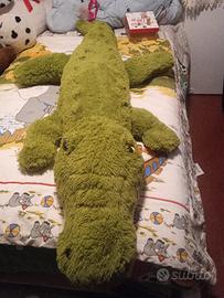 peluche coccodrillo 