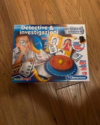 Clementoni Detective e Investigazioni NUOVO