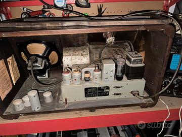 Radio d’epoca valvola IF7 imca radio