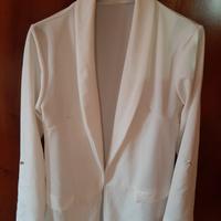 Blazer bianco tg. S/M