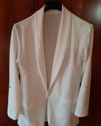 Blazer bianco tg. S/M