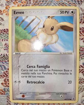 carta pokemon eevee specie delta