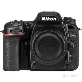 Nikon D7500 Body - Garanzia Nikon 2 Anni - "PROMO"