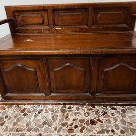 Cassapanca arte povera