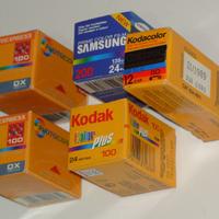 Lotto 5 pellicole scadute vintage varie marche