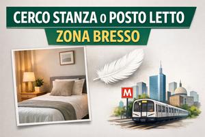 Posto letto / stanza disponibile a Bresso